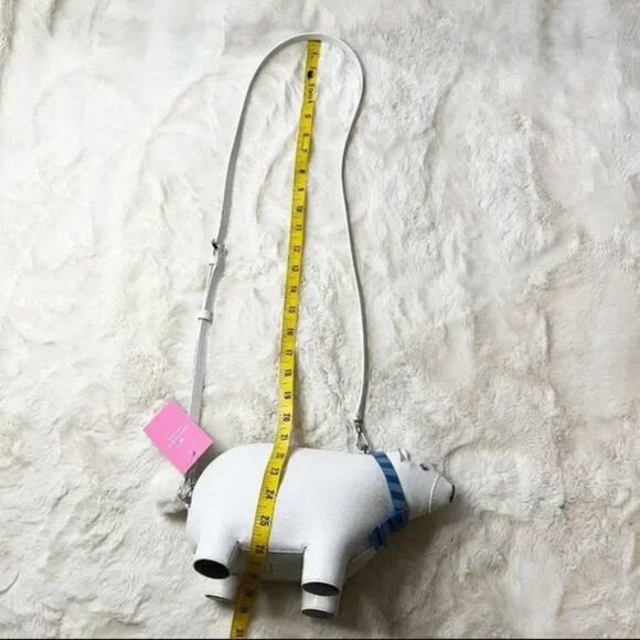 Kate Spade New York Arctic Friends Polar Bear Crossbody Leather Bag NWT - Picture 12 of 15